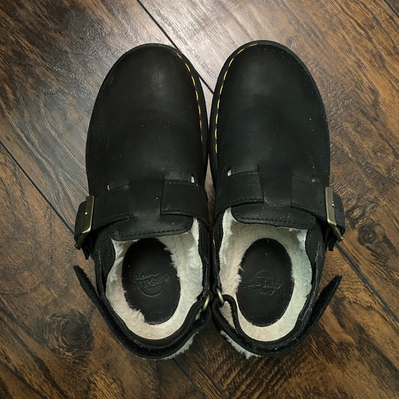 Doc Martens Jorge II Slingback Mule Fur Lined (no longer sold on website!) - Picture 1 of 5